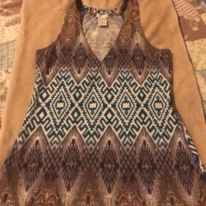 Maurice’s tank gorgeous earth tones